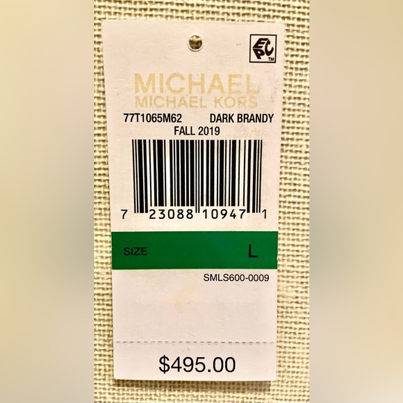 MICHAEL Michael Kors Leather Moto Jacket size L - Picture 5 of 5